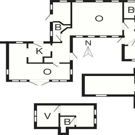 度假居 10 Person In 布拉万德